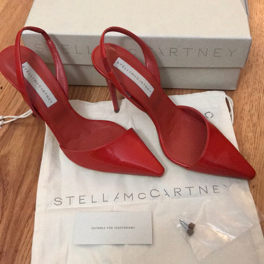 Stella McCartney Red Heels
